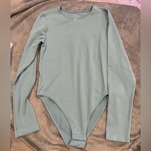 NWOT A New Day. Women’s long sleeve body suit. Size M. Teal